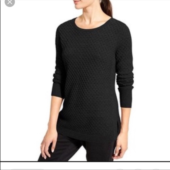 teal mock turtleneck